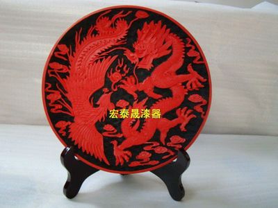 传统雕漆工艺品 婚庆回礼与会议礼品的精致之选